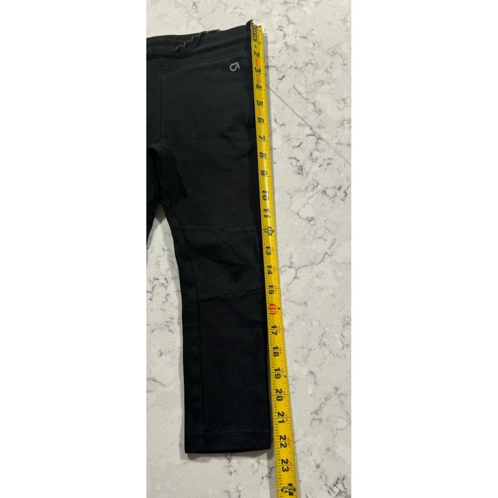 Baby GAP Boys Joggers Sweatpants Black Fleece Lounge Pants Size 4 Year Toddler